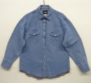 画像: WRANGLER "70127MW" デニム ウエスタンシャツ インディゴ (VINTAGE) 「L/S Shirt」入荷しました。