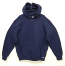 画像: 00'S RUSSELL ATHLETIC 前Vガゼット付き スウェット パーカー ネイビー (VINTAGE) 「Parka」入荷しました。