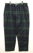 画像: RALPH LAUREN ドローコード付き フランネル パジャマパンツ チェック柄 (VINTAGE) 「Bottoms」入荷しました。