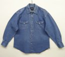 画像: WRANGLER "70127MW" デニム ウエスタンシャツ インディゴ (VINTAGE) 「L/S Shirt」入荷しました。