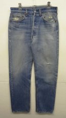 画像: 80'S LEVIS 501 デニム インディゴ USA製 W32L30 (VINTAGE) 「Bottoms」入荷しました。