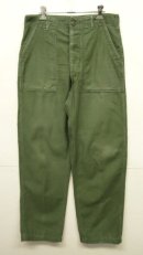 画像: 60'S アメリカ軍 US ARMY "OG107" コットンサテン ベイカーパンツ W34L33 (VINTAGE) 「Bottoms」入荷しました。