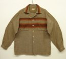 画像: 50'S McGREGOR ウール 長袖 オープンカラーシャツ ブラウン (VINTAGE) 「L/S Shirt」入荷しました。