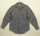 画像: 60'S MONTICELL コットン 長袖 オープンカラーシャツ ストライプ柄 (VINTAGE) 「L/S Shirt」入荷しました。