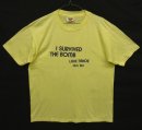 画像: 80'S LAKE TAHOE AUG '80 シングルステッチ 半袖 Tシャツ イエロー USA製 (VINTAGE) 「T-Shirt」入荷しました。