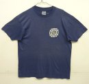 画像: 80'S HOLYOKE FIRE DEPT シングルステッチ 半袖 Tシャツ フェードネイビー USA製 (VINTAGE) 「T-Shirt」入荷しました。