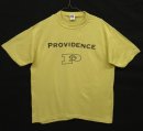 画像: 90'S RUSSELL ATHLETIC "PROVIDENCE" シングルステッチ 半袖 Tシャツ イエロー USA製 (VINTAGE) 「T-Shirt」入荷しました。