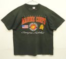 画像: 90'S アメリカ軍 USMC シングルステッチ 半袖 Tシャツ フェードブラック USA製 (VINTAGE) 「T-Shirt」入荷しました。