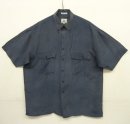 画像: UNKNOWN シルク100% 半袖 ボックスシャツ ネイビー (VINTAGE) 「S/S Shirt」入荷しました。