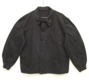 画像: 80'S ユーロワーク コットン ワークジャケット カバーオール 後染めブラック (VINTAGE) 「Jacket」入荷しました。