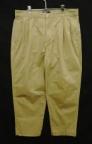 画像: 90'S RALPH LAUREN ツープリーツ ダブルステッチ チノパンツ ベージュ (VINTAGE) 「Bottoms」入荷しました。