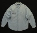 画像: 90'S RALPH LAUREN チンスト付き シャンブレー ワークシャツ ブルー (VINTAGE) 「L/S Shirt」入荷しました。