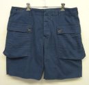 画像: 90'S RALPH LAUREN ヘリンボーンツイル ドーナツボタン カーゴショーツ ネイビー (VINTAGE) 「Shorts」入荷しました。