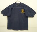 画像: 60'S SPORTSWEAR フロッキープリント フットボール Tシャツ ネイビー USA製 (VINTAGE) 「T-Shirt」入荷しました。