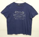 画像: 90'S RALPH LAUREN シングルステッチ 半袖 Tシャツ ネイビー (VINTAGE) 「T-Shirt」入荷しました。