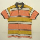 画像: 80'S CHEMISE LACOSTE ポロシャツ マルチボーダー フランス製 (VINTAGE) 「S/S Polo」入荷しました。