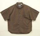 画像: 70'S BLOW UP コットン100% 半袖 BDシャツ ストライプ (VINTAGE) 「S/S Shirt」入荷しました。