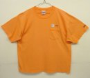 画像: 90'S at&t "BAYSIDE製" ポケット付き 半袖 Tシャツ シャーベットオレンジ USA製 (VINTAGE) 「T-Shirt」入荷しました。