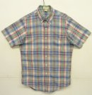 画像: 70'S LL Bean TMタグ コットン 半袖 マドラスチェック BDシャツ インド製 (VINTAGE) 「S/S Shirt」入荷しました。