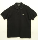 画像: 80'S CHEMISE LACOSTE ポロシャツ ブラック フランス製 (VINTAGE) 「S/S Polo」入荷しました。