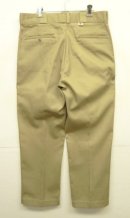 画像: 80'S DICKIES 874 チビタグ ワークパンツ ベージュ W34L31 USA製 (VINTAGE) 「Bottoms」入荷しました。