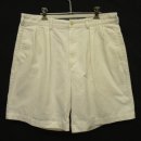 画像: 90'S RALPH LAUREN "TYLER SHORT" ツープリーツ チノショーツ ホワイト USA製 (VINTAGE) 「Shorts」入荷しました。