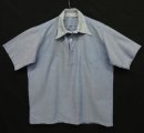 画像: 70'S STATE PRISON シャンブレー ステンシル入り プリズナーシャツ ツートンカラー (DEADSTOCK) 「S/S Shirt」入荷しました。