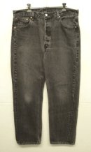 画像: 90'S LEVIS 501 デニム ブラック USA製 W36L30 (VINTAGE) 「Bottoms」入荷しました。