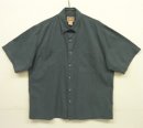 画像: 80'S BANANA REPUBLIC 初期タグ コットン 半袖 ボックスシャツ ダークブルー (VINTAGE) 「S/S Shirt」入荷しました。