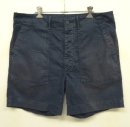 画像: RRL ヘリンボーンツイル 13スターボタン ユーティリティショーツ ネイビー (USED) 「Shorts」入荷しました。