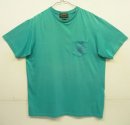 画像: 90'S RALPH LAUREN "POLO COUNTRY" シングルステッチ ポケット付き 半袖 Tシャツ グリーン (VINTAGE) 「T-Shirt」入荷しました。