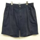 画像: 90'S RALPH LAUREN "TYLER SHORT" ツープリーツ チノショーツ ネイビー (VINTAGE) 「Shorts」入荷しました。