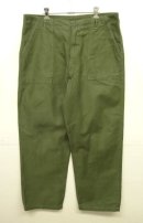 画像: 70'S アメリカ軍 US ARMY "OG107" コットンサテン ベイカーパンツ W38L31 (VINTAGE) 「Bottoms」入荷しました。