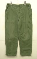 画像: 60'S アメリカ軍 US ARMY "OG107" コットンサテン アルミジップ ベイカーパンツ W36L31 (VINTAGE) 「Bottoms」入荷しました。