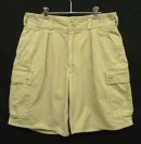 画像: 90'S RALPH LAUREN ワンプリーツ入り カーゴショーツ ベージュ USA製 (VINTAGE) 「Shorts」入荷しました。