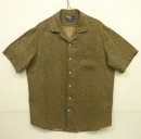 画像: 90'S RALPH LAUREN "BONNARD" シルク/リネン 半袖 オープンカラーシャツ 総柄 (VINTAGE) 「S/S Shirt」入荷しました。