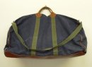 画像: 80'S LL Bean キャンバス/レザー ダッフルバッグ ネイビー/オリーブ USA製 (VINTAGE) 「Bag」入荷しました。