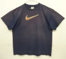 画像: 90'S NIKE ロゴプリント Tシャツ フェードネイビー カナダ製 (VINTAGE) 「T-Shirt」入荷しました。