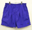 画像: 90'S LL Bean ツープリーツ ナイロンショーツ ダークブルー (VINTAGE) 「Shorts」入荷しました。