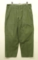 画像: 60'S アメリカ軍 US ARMY "OG107" コットンサテン ベイカーパンツ W34L29 (VINTAGE) 「Bottoms」入荷しました。