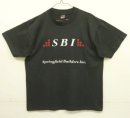 画像: 90'S FRUIT OF THE LOOM "SBI" シングルステッチ Tシャツ ブラック USA製 (VINTAGE) 「T-Shirt」入荷しました。