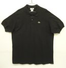 画像: 80'S CHEMISE LACOSTE ポロシャツ ブラック フランス製 (VINTAGE) 「S/S Polo」入荷しました。