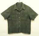 画像: 40'S DUMAY フレンチリネン 半袖 オープンカラーシャツ フェードブラック フランス製 (VINTAGE) 「S/S Shirt」入荷しました。