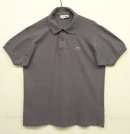 画像: 70'S CHEMISE LACOSTE ポロシャツ ダークグレー フランス製 (VINTAGE) 「S/S Polo」入荷しました。