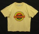 画像: 90'S DIAMOND HEAD 1996 シングルステッチ 両面プリント 半袖 Tシャツ レモンイエロー USA製 (VINTAGE) 「T-Shirt」入荷しました。