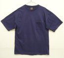 画像: 90'S CROSS CREEK コットン100% シングルステッチ ポケット付き 半袖 Tシャツ ネイビー USA製 (VINTAGE) 「T-Shirt」入荷しました。