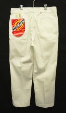 画像: 80'S DICKIES 874 チビタグ ワークパンツ ホワイト W38L30 USA製 (DEADSTOCK) 「Bottoms」入荷しました。