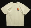 画像: 90'S MASTER CARD & WESTERN UNION 両面プリント 半袖 Tシャツ ホワイト (VINTAGE) 「T-Shirt」入荷しました。