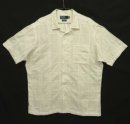 画像: 90'S RALPH LAUREN "CALDWELL" コットン 半袖 オープンカラーシャツ ホワイト パッチワーク (VINTAGE) 「S/S Shirt」入荷しました。