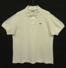 画像: 80'S CHEMISE LACOSTE ポロシャツ ホワイト フランス製 (VINTAGE) 「S/S Polo」入荷しました。